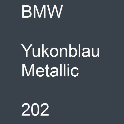 BMW, Yukonblau Metallic, 202.